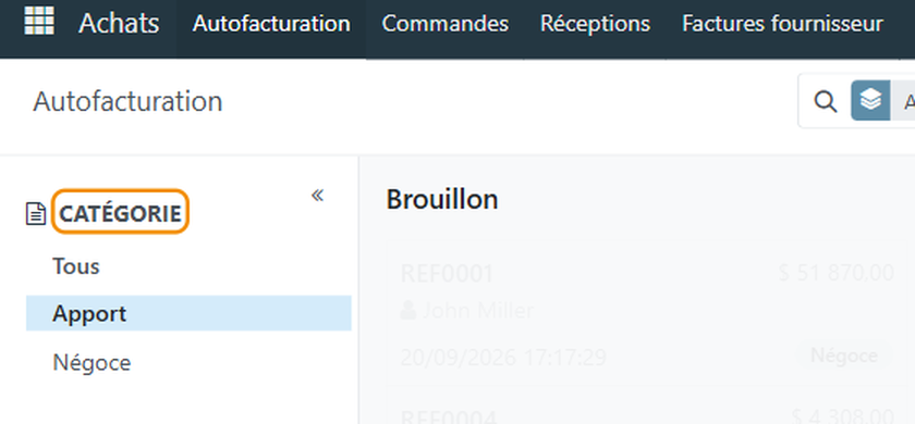 Dans le panneau Mois, cliquez sur le mois voulu (ici juin 2026)